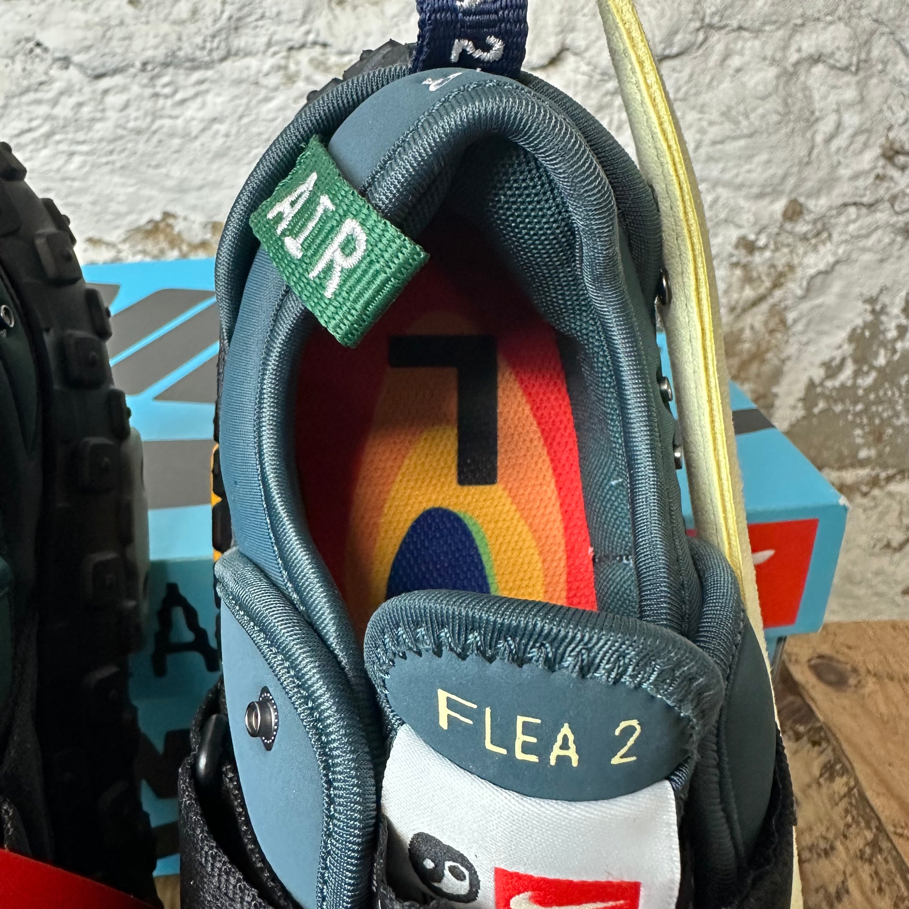 Nike x CPFM Air Flea 2 'Faded Spruce' Men's Size 8.5 NEW Sneakers