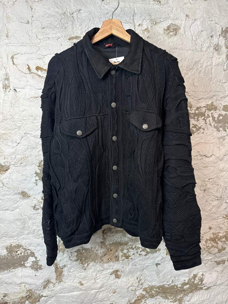 Supreme Coogi Trucker Jacket Black Sz XL | eBay