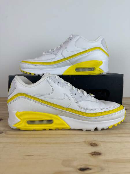 Nike Air Max 90 x UNDFTD White Optic Yellow Men's Size 10 Pre
