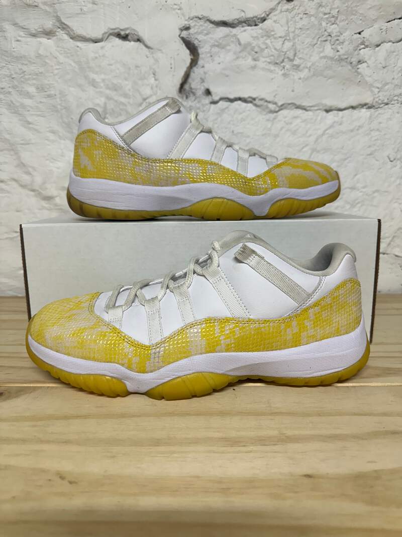 Air Jordan 11 Low Yellow Snakeskin Sz 9.5 (11W) | eBay display picture 1