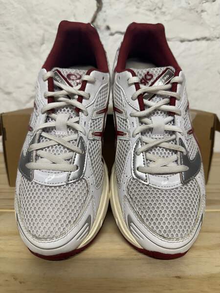 Asics Gel-1130 White Red Dahlia Men's Size 8.5 Pre-owned Sneakers