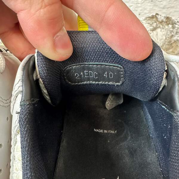Dior B22 Yellow Gray White Sneaker Sz 7 (40) | eBay