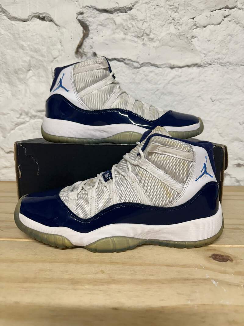 Air Jordan 11 Retro GS 'Win Like 82' GS Size 7Y Pre-owned Sneakers