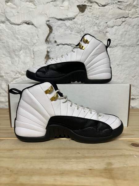 Air Jordan 12 'Taxi' GS Size 6Y Pre-owned Sneakers 153265-117 | eBay