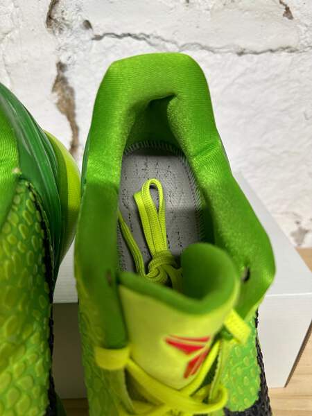 Nike Zoom Kobe 6 Protro 'Grinch' Men's Size 15 Pre-owned Sneakers
