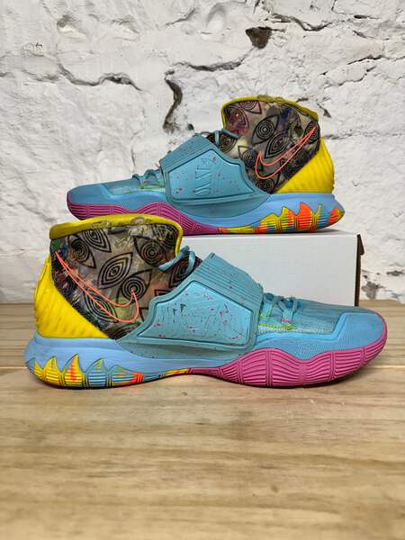 Nike Kyrie 6 Preheat 'Miami' Men's Size 15 Pre-owned Sneakers