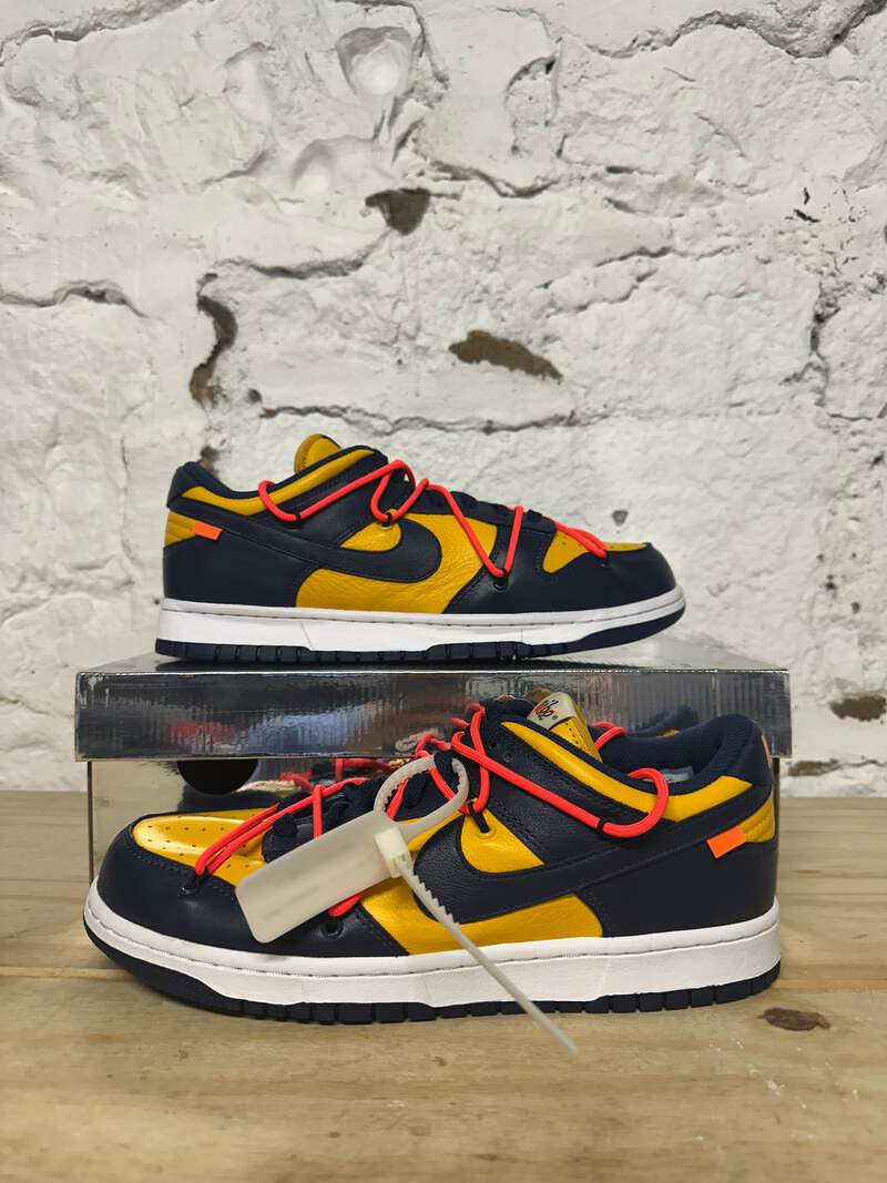 Nike Dunk Low “Off-White University Gold” Men's Size 9.5 NEW