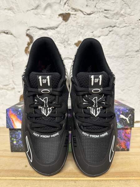 Puma MB01 'Black White' Men's Size 8.5 Pre-owned Sneakers 376941