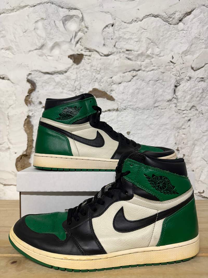 Air Jordan 1 High OG “Pine Green” Men's Size 14 Pre-owned Sneakers