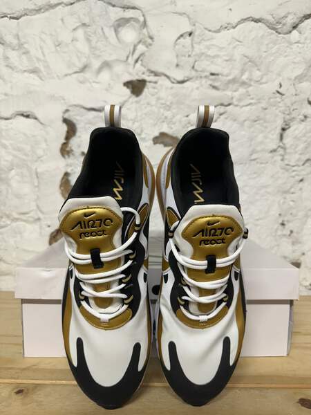Nike Air Max 270 React 'Metallic Gold' Men's Size 11.5 NEW