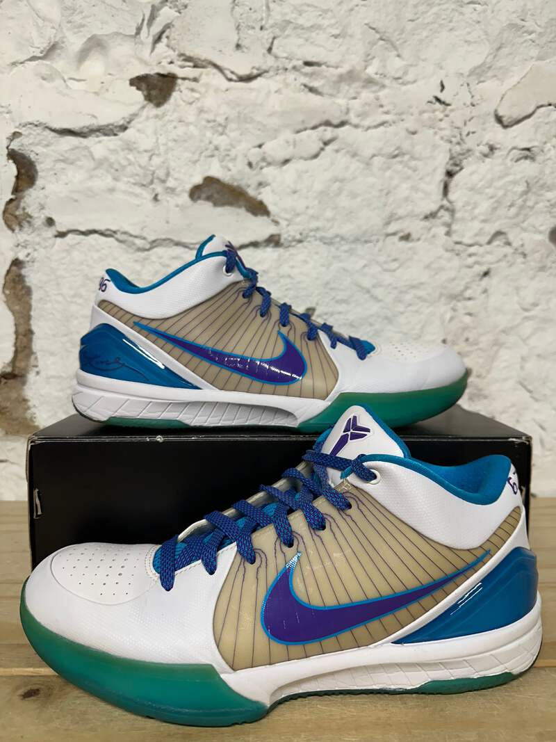 Nike Kobe 4 'Draft Day Hornets' Men's Size 10.5 Pre-owned Sneakers