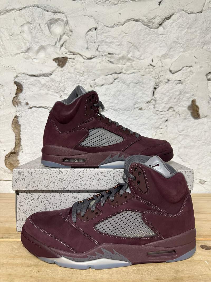 Air Jordan 5 Retro 'Burgundy' Men's Size 12 BRAND NEW Sneakers