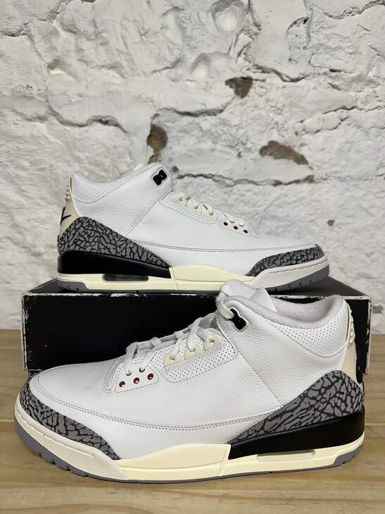 Air Jordan 3 Retro White Cement Reimagined Men's Size 14 NEW