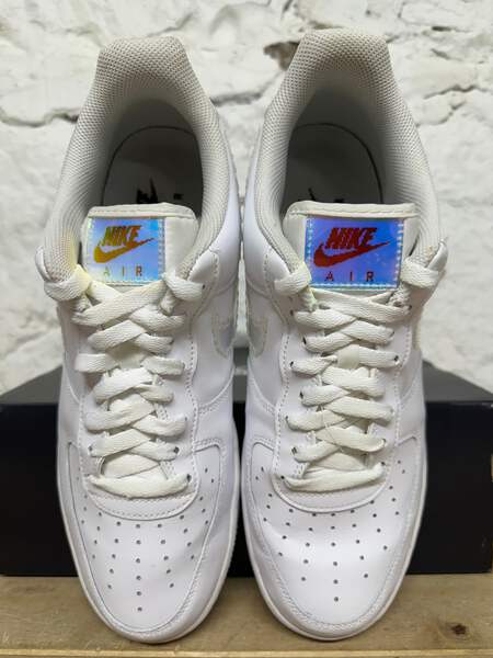 Nike Air Force 1 Low Iridescent Pixel Swoosh Sz 11 Pre-owned
