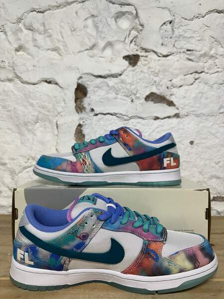 Nike SB Dunk Low Futura Bleached Aqua Men's Size 9.5 NEW Sneakers