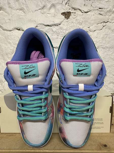Nike SB Dunk Low Futura Bleached Aqua Men's Size 9.5 NEW Sneakers