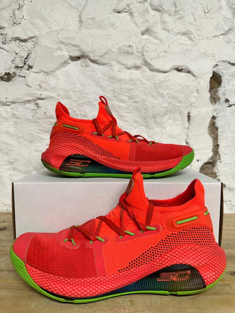 Under Armour Curry 6 'Roaracle' Men's Size 10.5 Pre-owned Sneakers