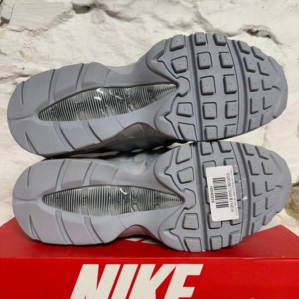 Nike Air Max 95 Big Bubble Wolf Grey Men's Size 8 BRAND NEW