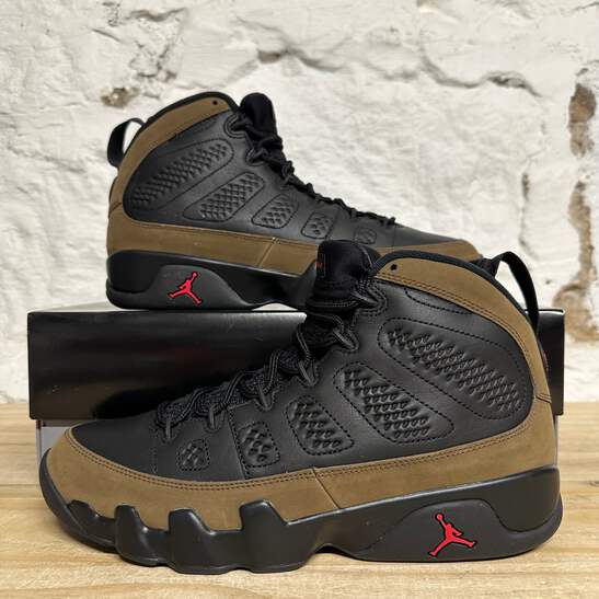 Air Jordan 9 Retro 'Olive' (2024) Men's Size 10 BRAND NEW Sneakers