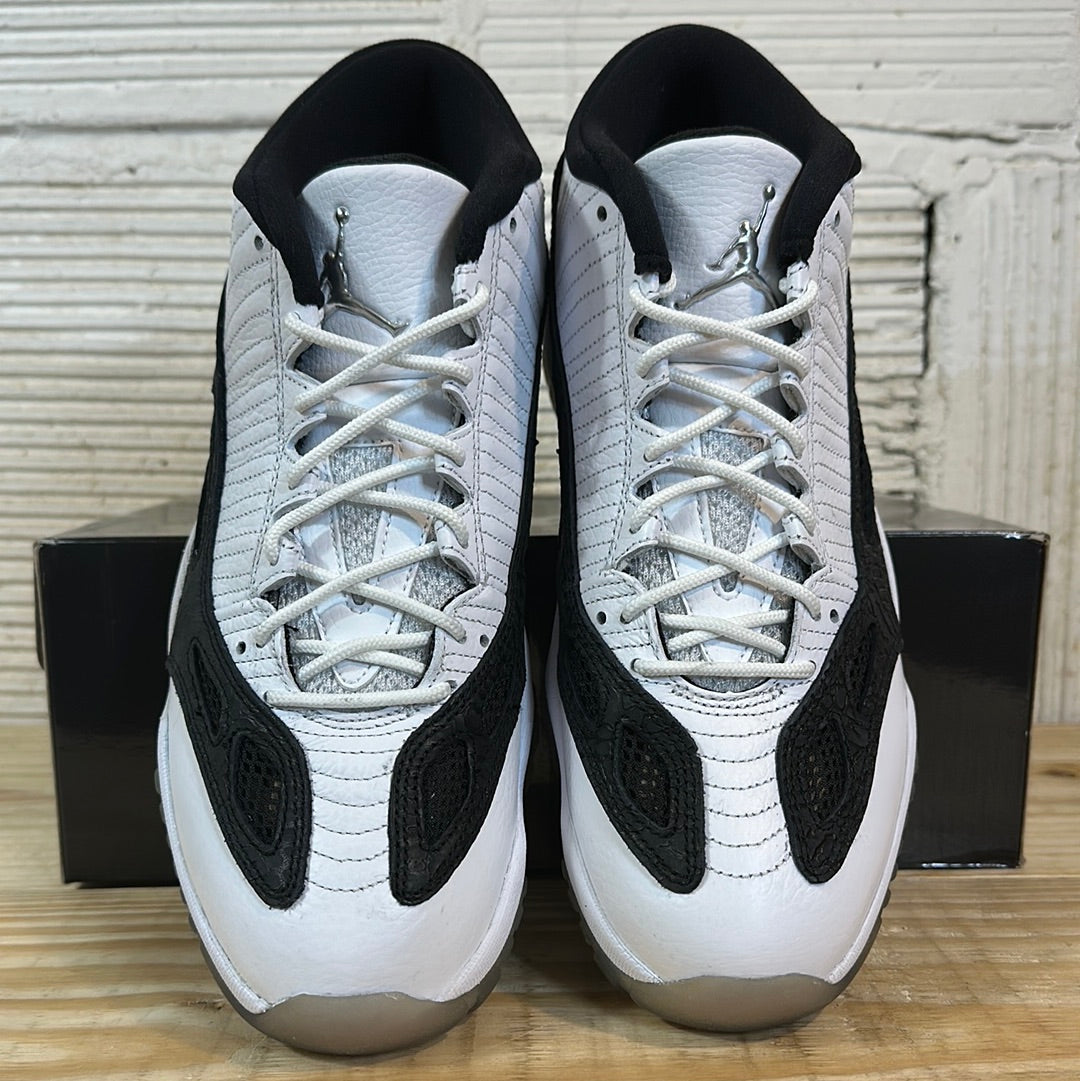 Air Jordan 11 Retro Low IE 'White/Black' Men's Size 9.5 NEW