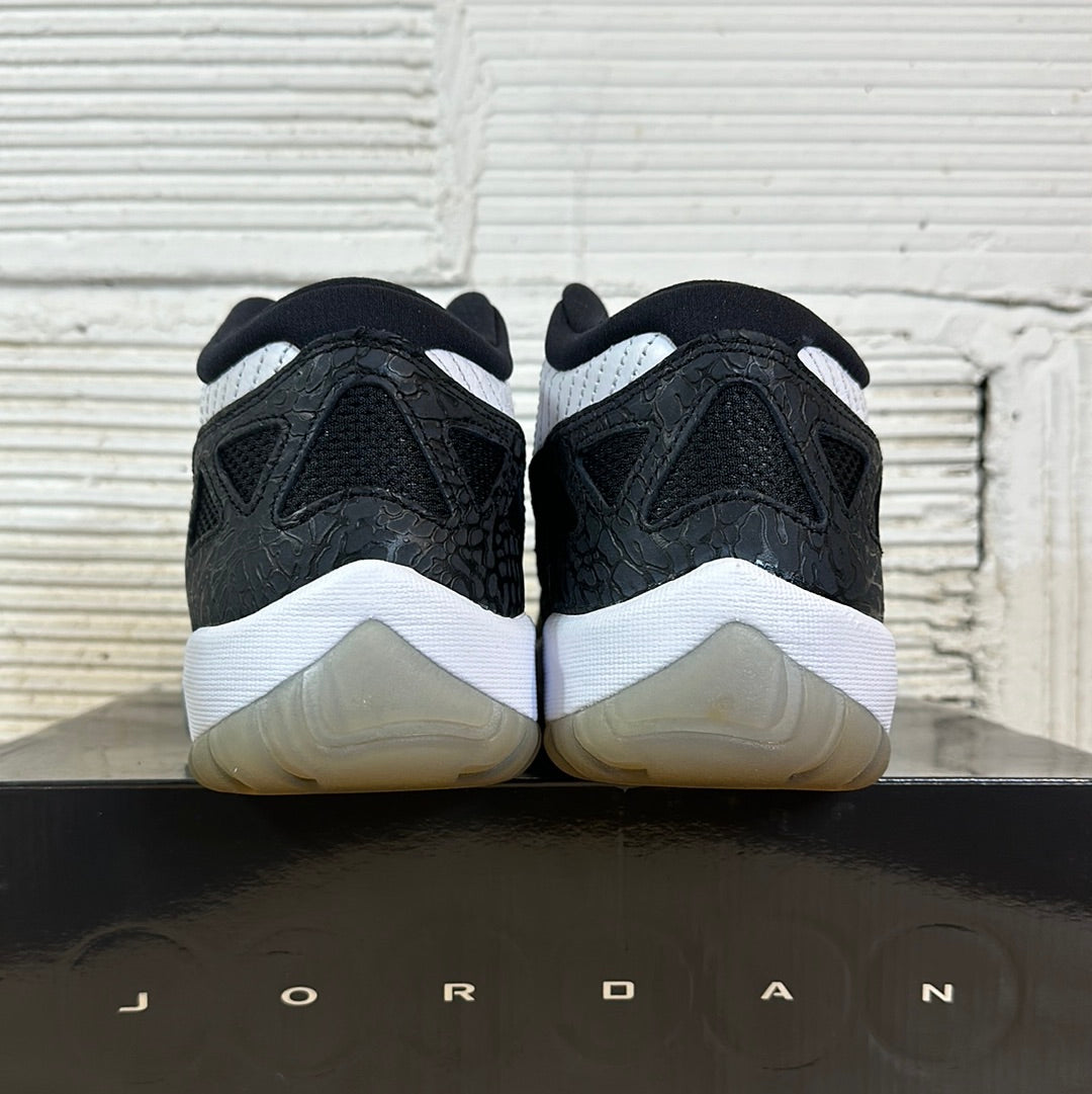 Air Jordan 11 Retro Low IE 'White/Black' Men's Size 9.5 NEW