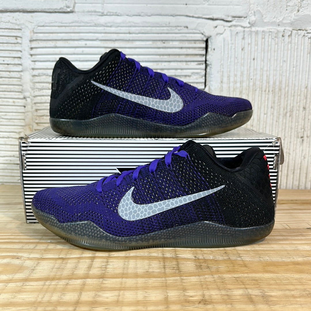Nike Kobe 11 Elite Low Eulogy Hyper Grape Size 8 Pre-owned