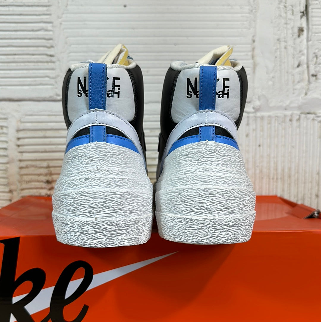 Nike Blazer Mid Sacai White Black Legend Blue Size 13 NEW Sneakers
