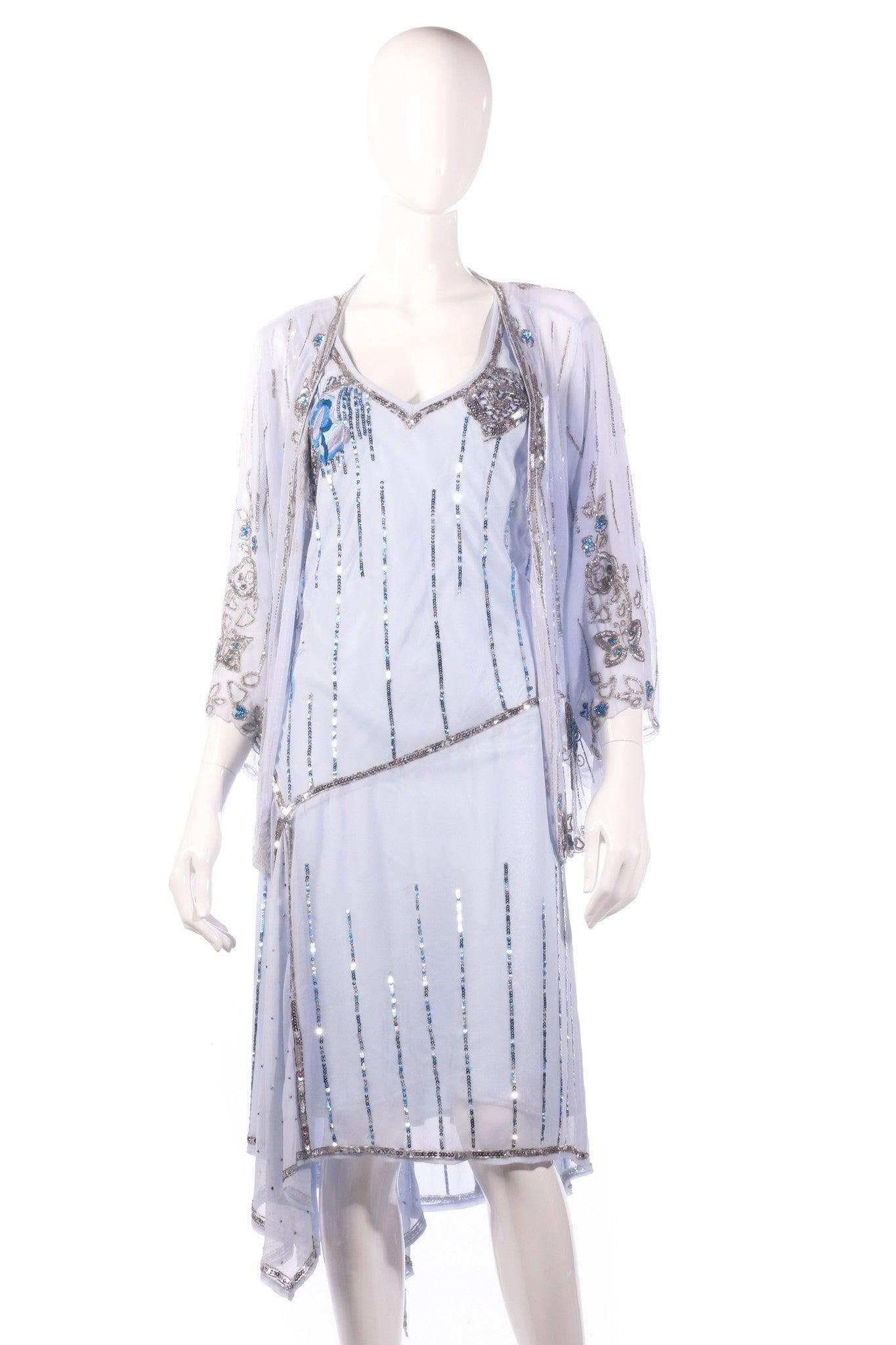 beaded dress 1920's style
