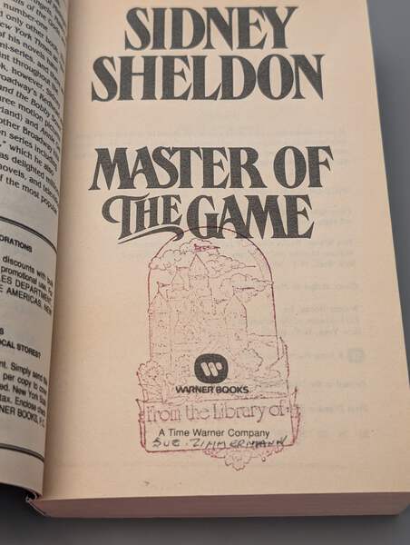 Master of the Game (The Game #1) by Sidney Sheldon MMP GOOD