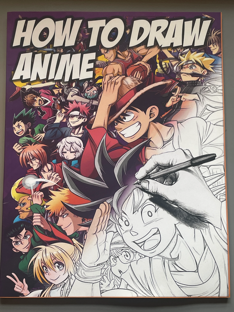ANIME DRAWING BOOK PREVIEW! 