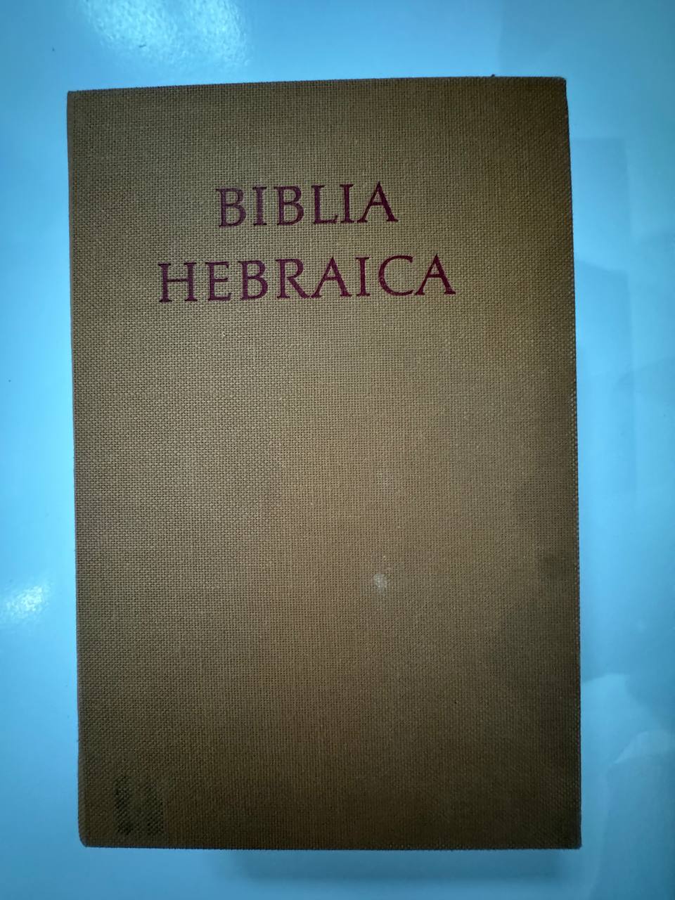 BIBLIA HEBRAICA Stuttgart (1937) | eBay