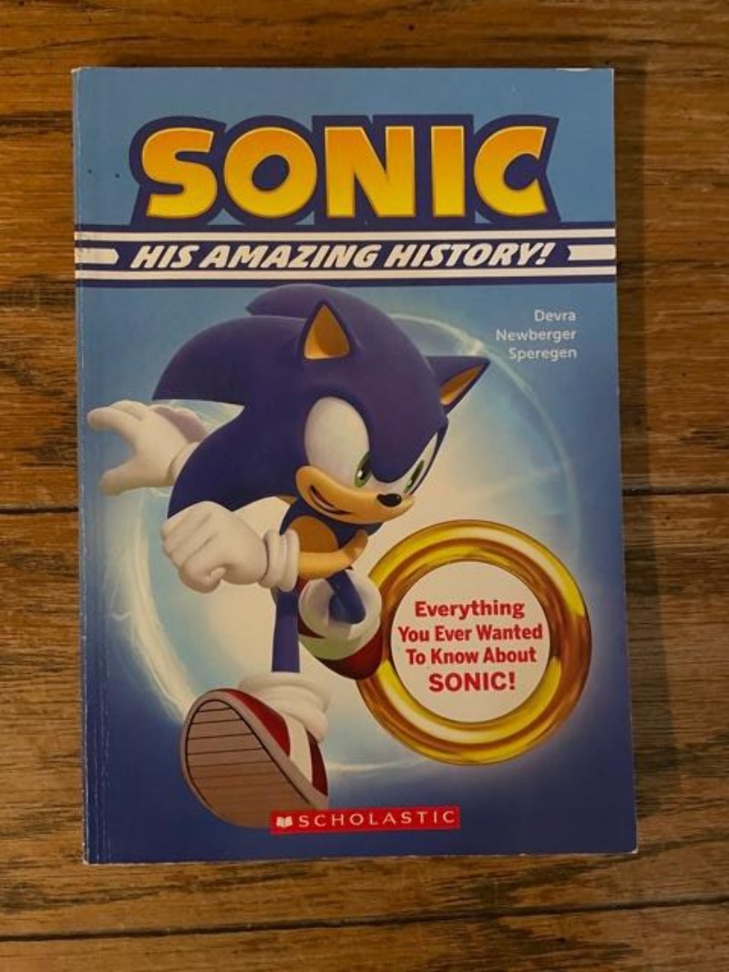 Sonic: His Amazing History! by Devra Newberger Speregen Scholastic