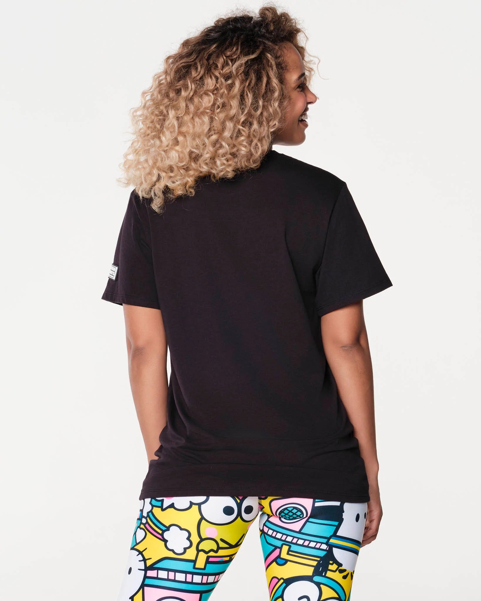 Zumba X Hello Kitty + Friends Graphic Tee - Bold Black