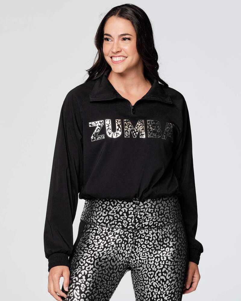 トップス L'Appartement Half Sleeve Sweat LA Quarter Snap Pullover in Denim | Altar'd State