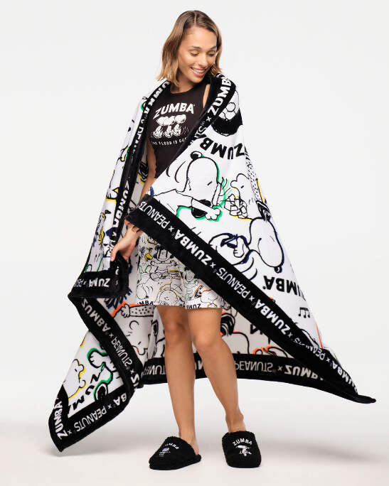 ★国内発送 ズンバ Zumba X Peanuts Blanket Wear It Out White Zumba X Peanuts Blanket - Wear It Out White Z0A000148 | eBay