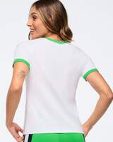 国内発送【Zumbaズンバ 】Haus Ringer Tee(2035.1新作) Zumba Haus Ringer Tee <Wear It Out White> | JWI OFFICIAL
