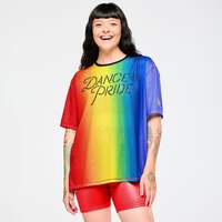 Zumba Boxy Mesh Top With Side Slits - Rainbow Z1T000928 | eBay
