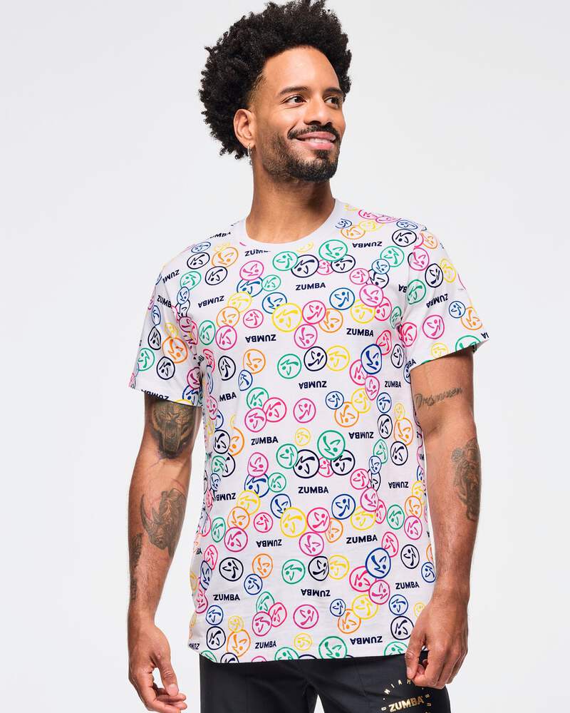 新作♪ユニセックス Zumbito Tee - White/Pink Zumbito Tee - White/Pink Z3T000332 | eBay