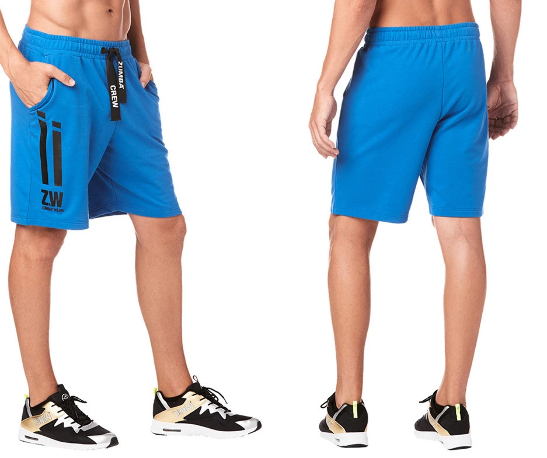 Zumba Crew Men's Shorts - True Blue Z2B00211 | eBay