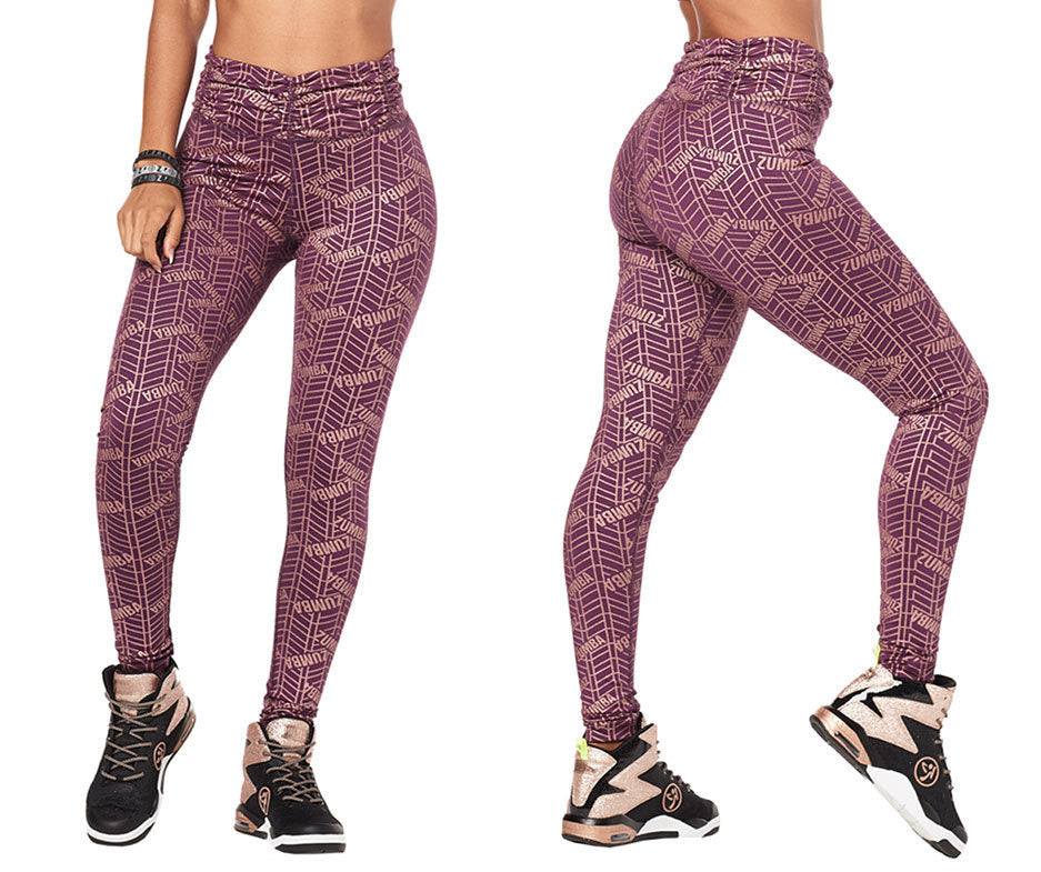 high waisted ruched leggings