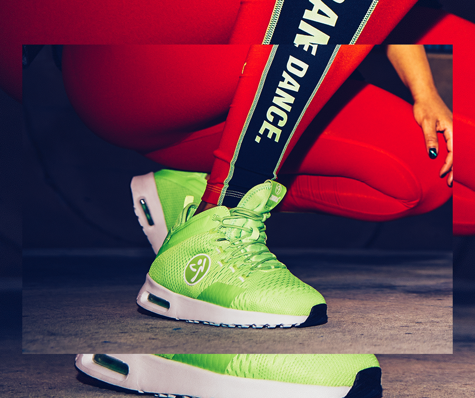 ZUMBA Air Funk スニーカー Green 送料込み Zumba Air Funk Shoes - Green A1F00151 | eBay