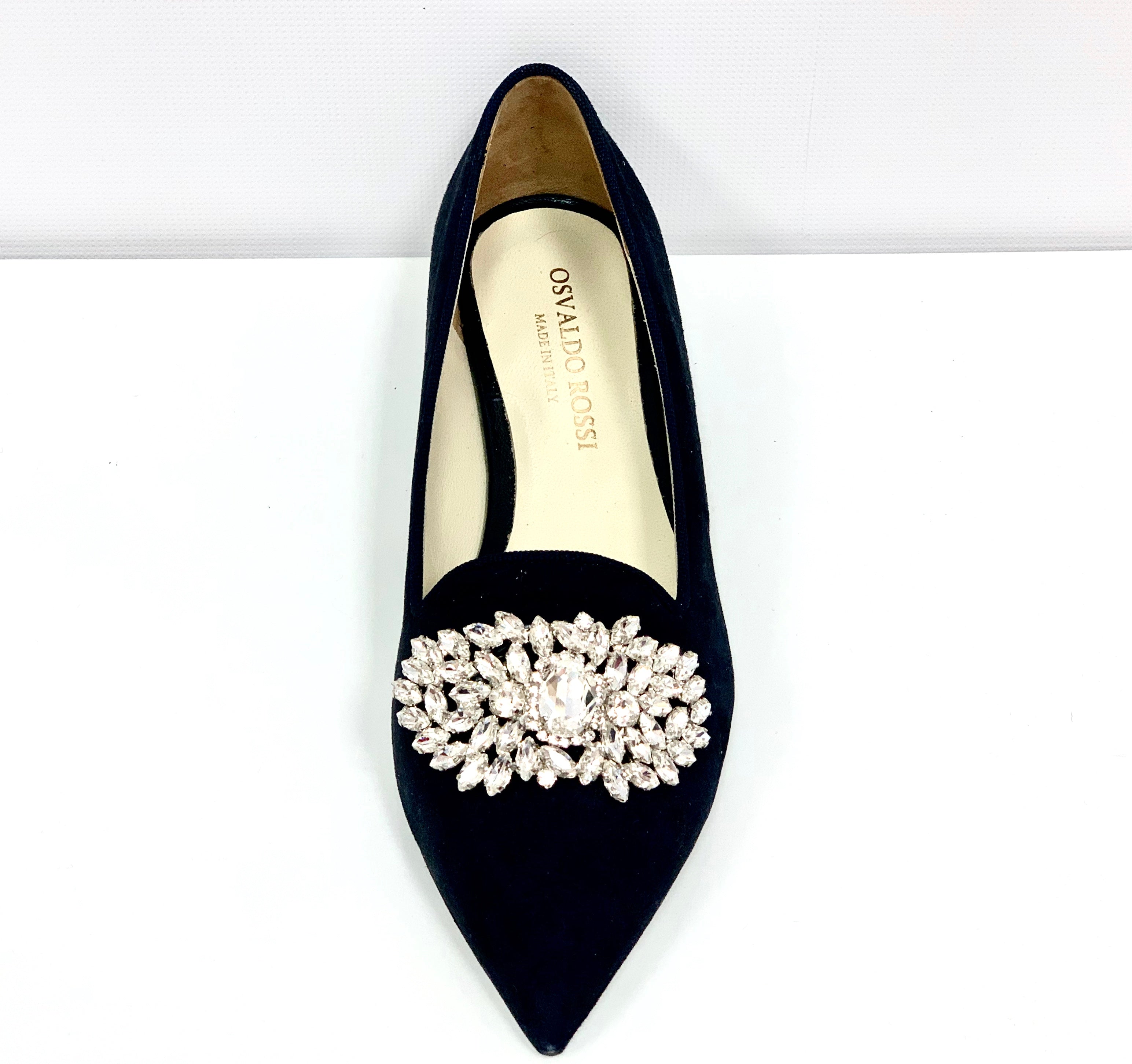 navy evening shoes