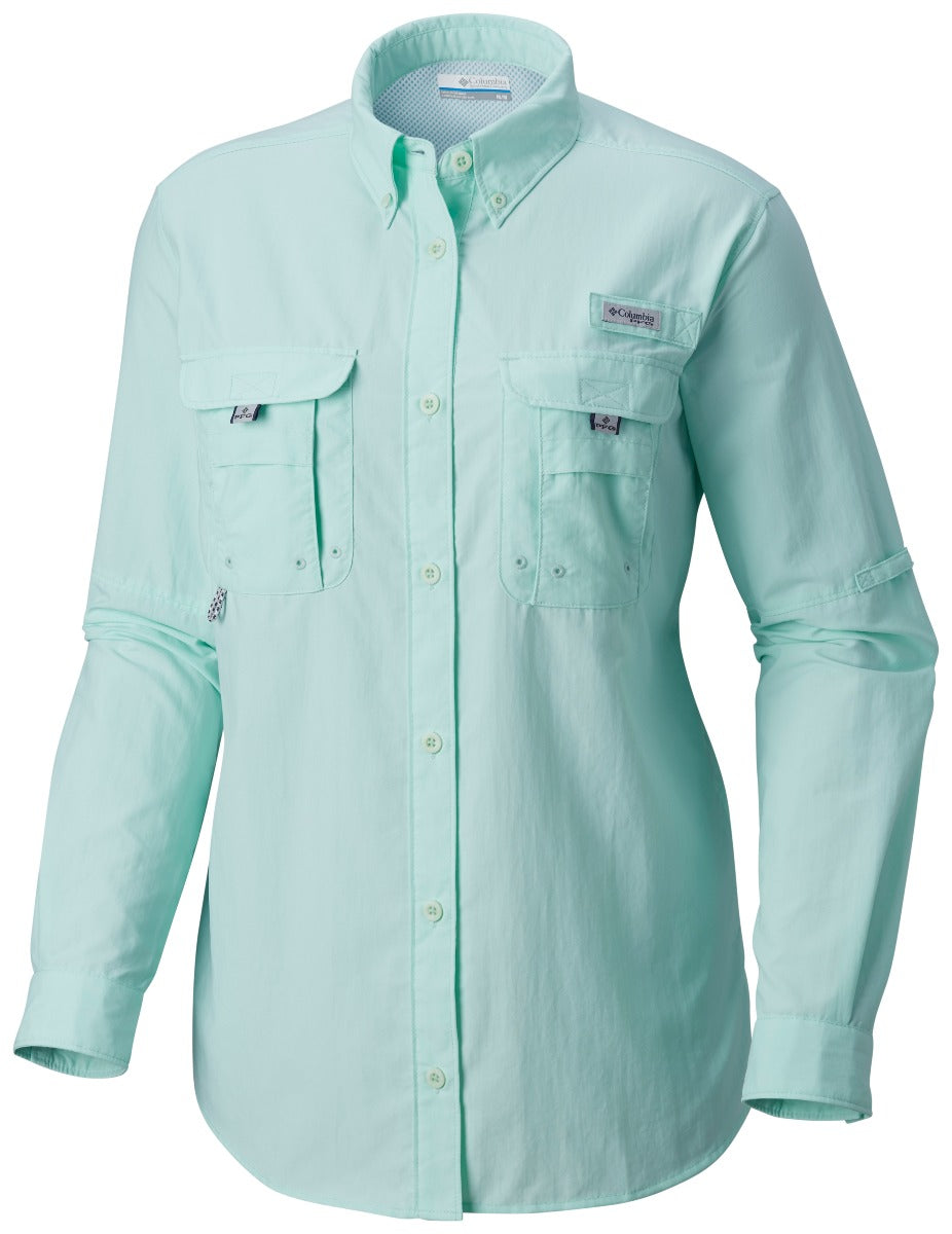 columbia pfg shirts long sleeve women's