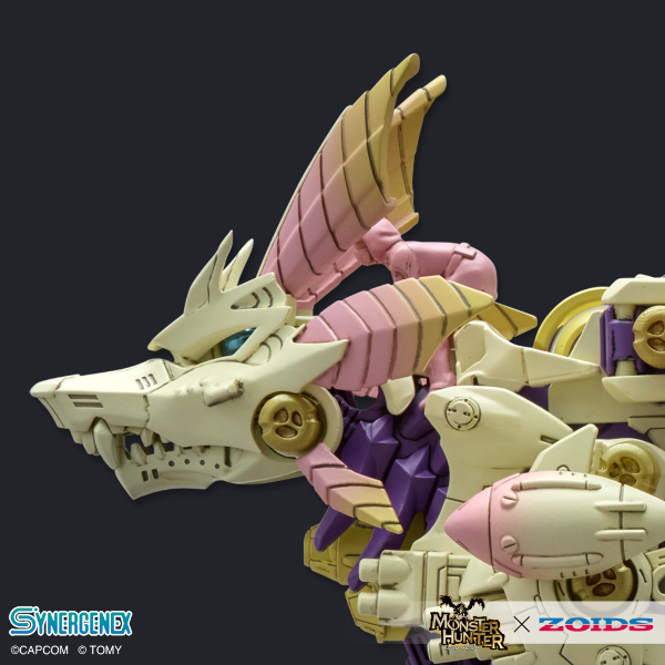Zoids x Monster Hunter Synergenex Series Gatling Fox Mizutsune 1