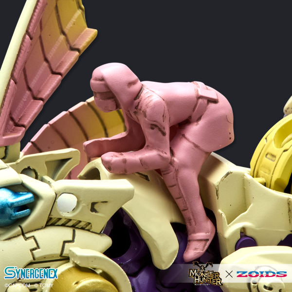 Zoids x Monster Hunter Synergenex Series Gatling Fox Mizutsune 1