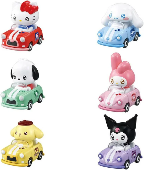 Hello Kitty Tomica Tunes Sanrio Characters Vol. 1 Car Blind Box