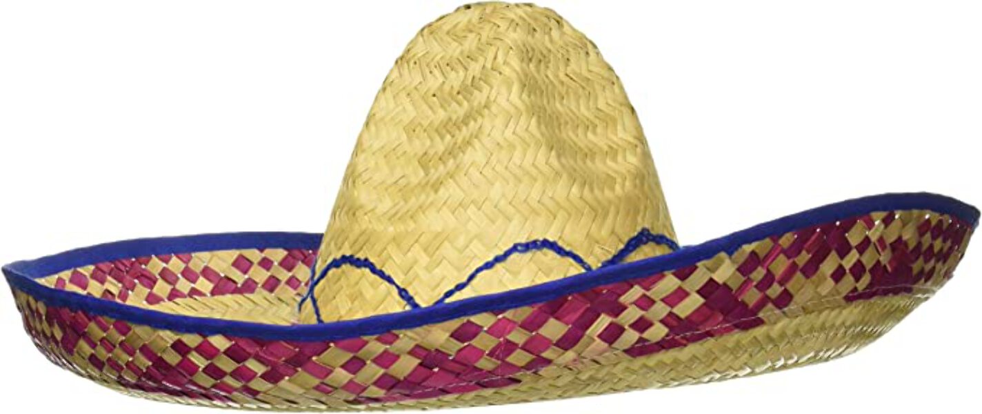 Biuriful Sombrero hat NWT Hand-painted Suede Mexican Hat, Floral Sombrero - Etsy main image 2