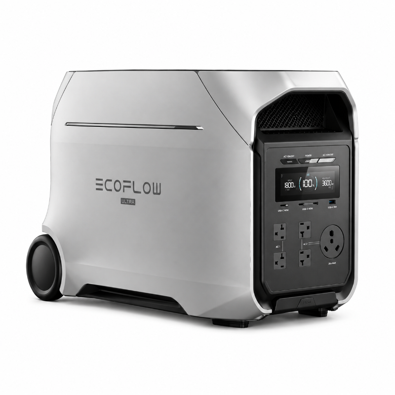 ECOFLOW  3 PLUS 未開封 EcoFlow DELTA 3 Ultra Plus Portable Power Station 3072Wh EF-DL-H02
