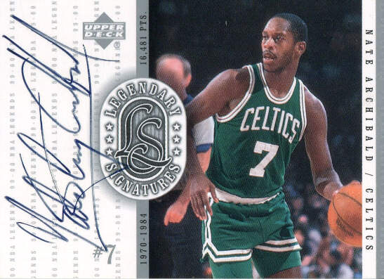 Nate Archibald Autographed 2000 Upper Deck Card | eBay