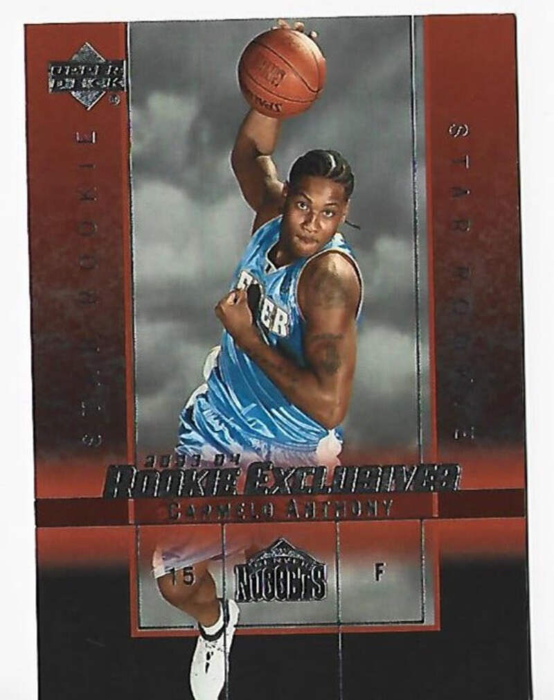 超特価激安 Anthony Carmelo 2003-04 Card Exclusives Rookie #3 Deck Upper Upper Deck